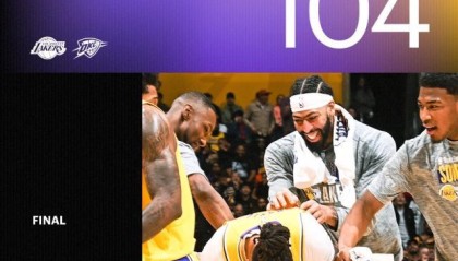 NBA直播-再胜西部第一！湖人天克雷霆 未来5场决定命运？