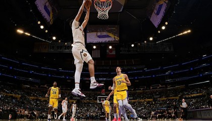 NBA直播-锋线大将的手感依然相当不错，但掘金的整体情况还是差了点意思？